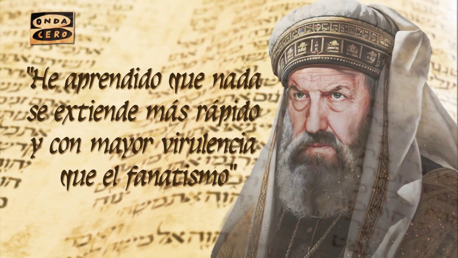 Onda Cero estrena 'Caifás. La versión del Sumo Sacerdote', un monólogo escrito y dirigido por Carlos Alsina