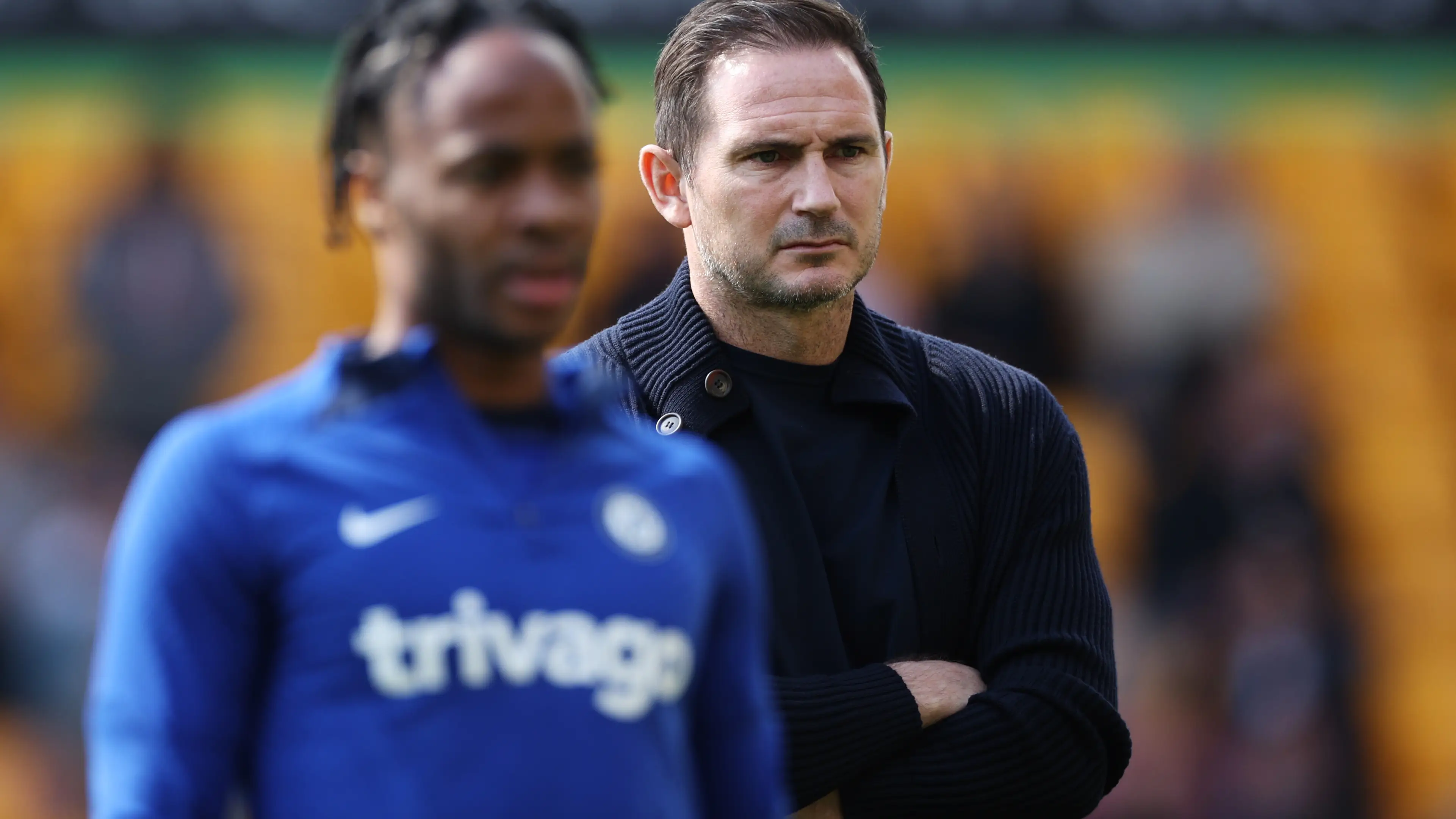 Lampard dirigiendo al Chelsea en su segunda etapa como t&eacute;cnico blue