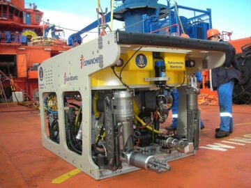 Imagen del robot de Salvamento Marítimo, Rov Comanche