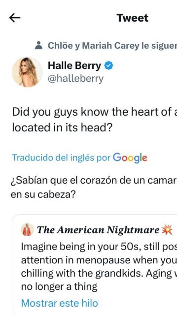 Halle Berry contesta a esta crítica por publicar una foto sin ropa a los 56 años