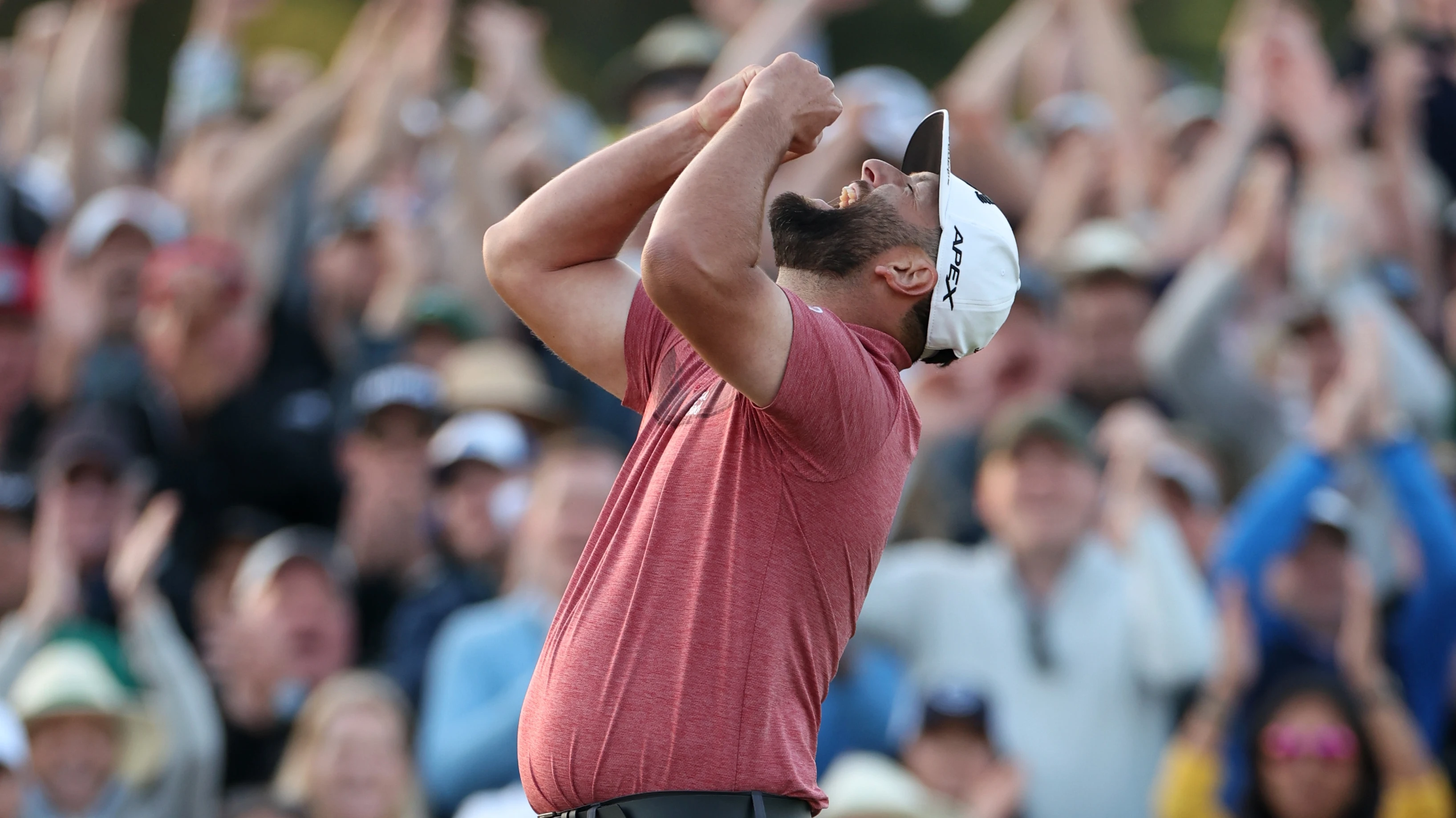 Jon Rahm celebra su victoria en el Masters de Augusta Jon Rahm celebra su victoria en el Masters de Augusta