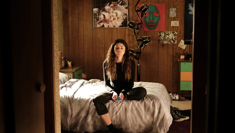 Zendaya en 'Euphoria' como Rue Zendaya en 'Euphoria' como Rue