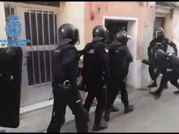 Operación policial en Valencia