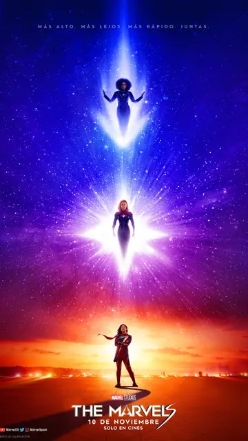 Póster de 'The Marvels' Póster de 'The Marvels'