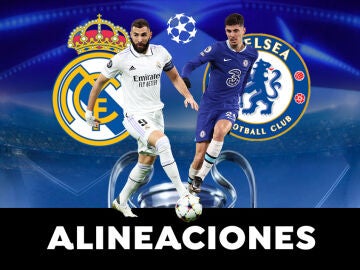 Real Madrid - Chelsea: posibles alineaciones del partido de Champions League