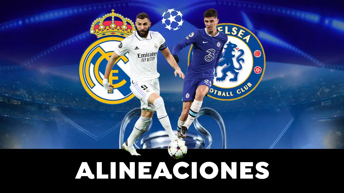 Real Madrid - Chelsea: posibles alineaciones del partido de Champions League Real Madrid - Chelsea: posibles alineaciones del partido de Champions League