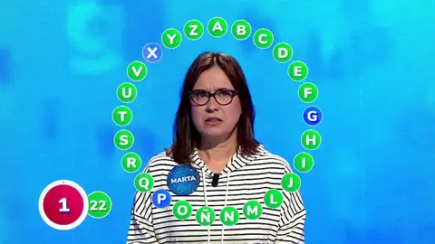 ¡Marta se la juega en el último segundo! Respuesta decisiva para empatar con Perte en ‘El Rosco’ ¡Marta se la juega en el último segundo! Respuesta decisiva para empatar con Perte en ‘El Rosco’