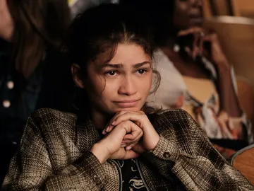 Zendaya en la temporada 2 de 'Euphoria' como Rue Zendaya en la temporada 2 de 'Euphoria' como Rue