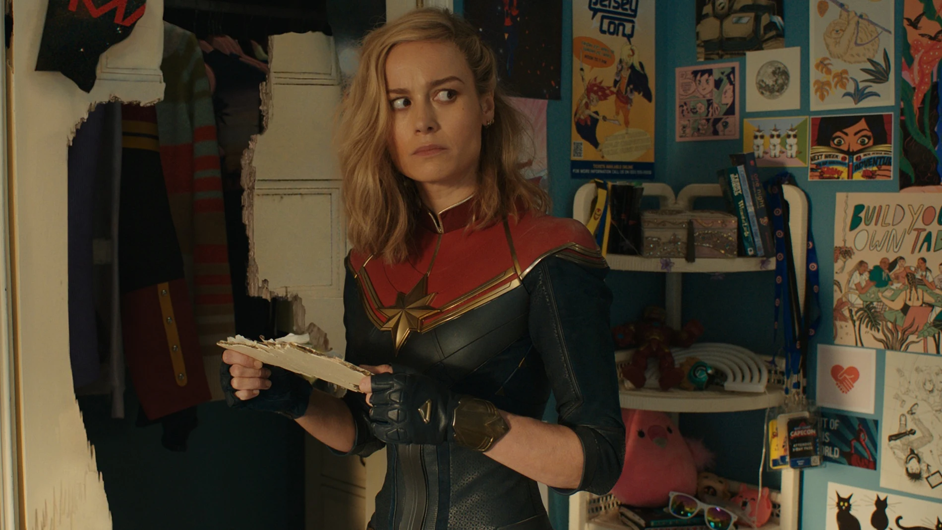 Brie Larson en 'The Marvels' Brie Larson en 'The Marvels'
