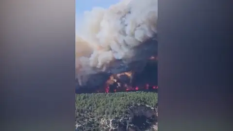 incendio Ocentejo, Guadalajara Sucesos