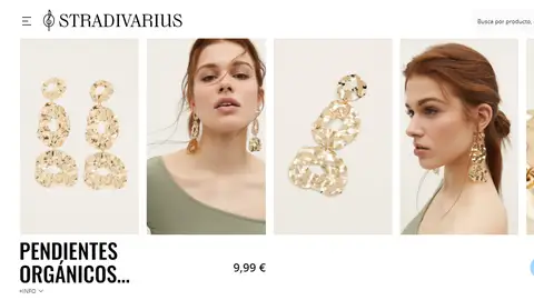 Pendientes orgánicos grandes Pendientes orgánicos grandes