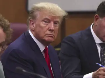 Primera entrevista de Donald Trump tras ser imputado Primera entrevista de Donald Trump tras ser imputado