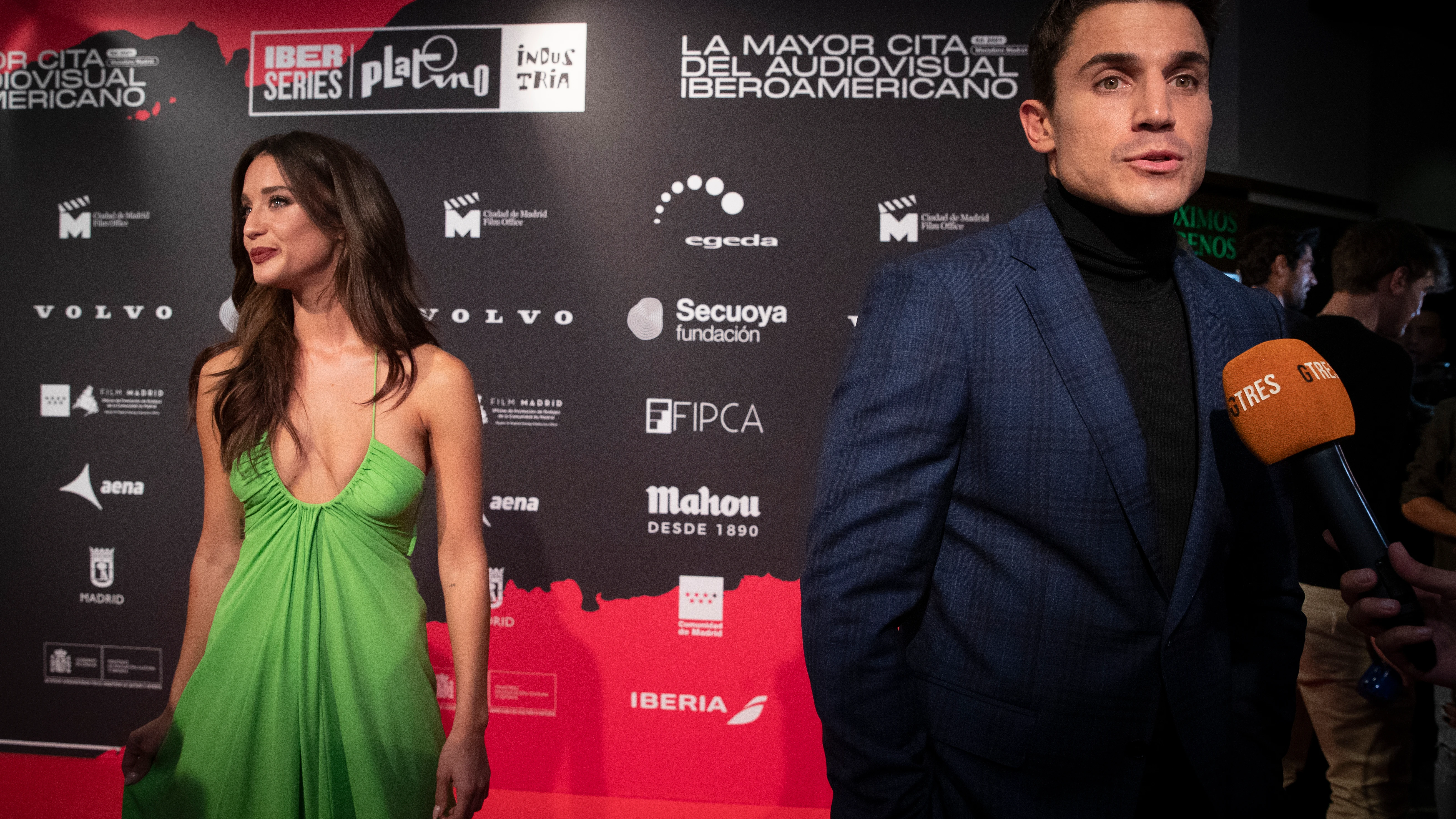 María Pedraza y Álex González María Pedraza y Álex González