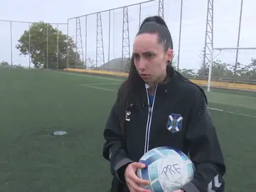 La futbolista Vanessa Abreu La futbolista Vanessa Abreu
