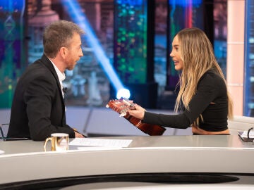 "Es una obra de arte": Belinda sorprende a Pablo Motos con un incre&iacute;ble regalo