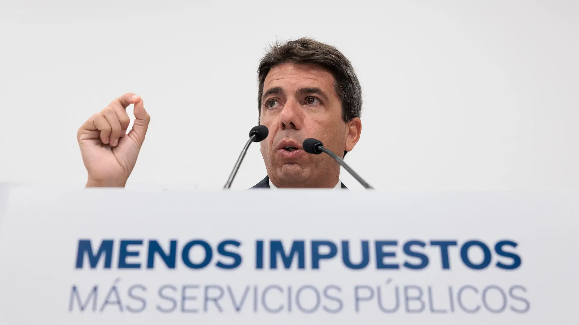 El presidente del PP de la Comunitat Valenciana, Carlos Maz&oacute;n