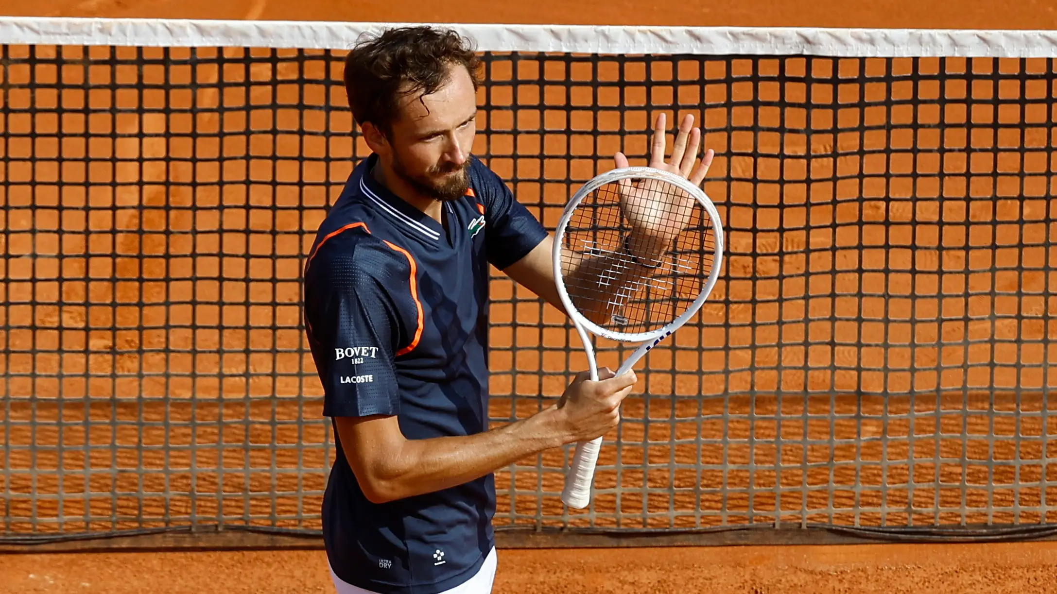 Daniil Medvedev, en el Masters de Montecarlo