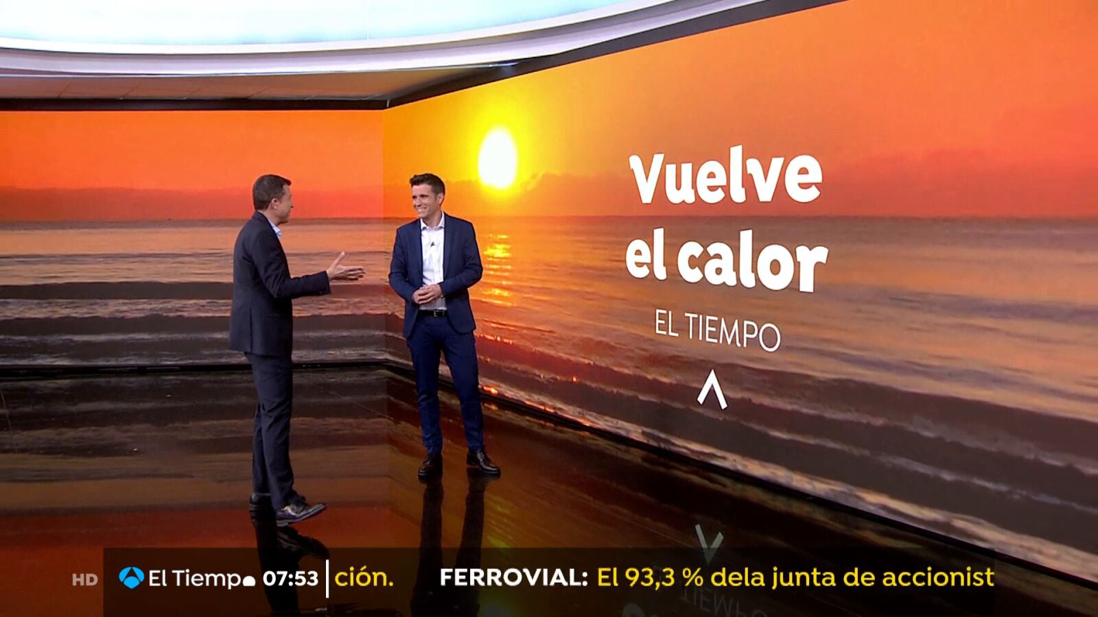 César Gonzalo nos avisa de que el calor regresa y alejará las lluvias