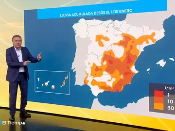 La alerta de Roberto Brasero: &quot;Hay zonas de España que llevan 100 días sin lluvias&quot;