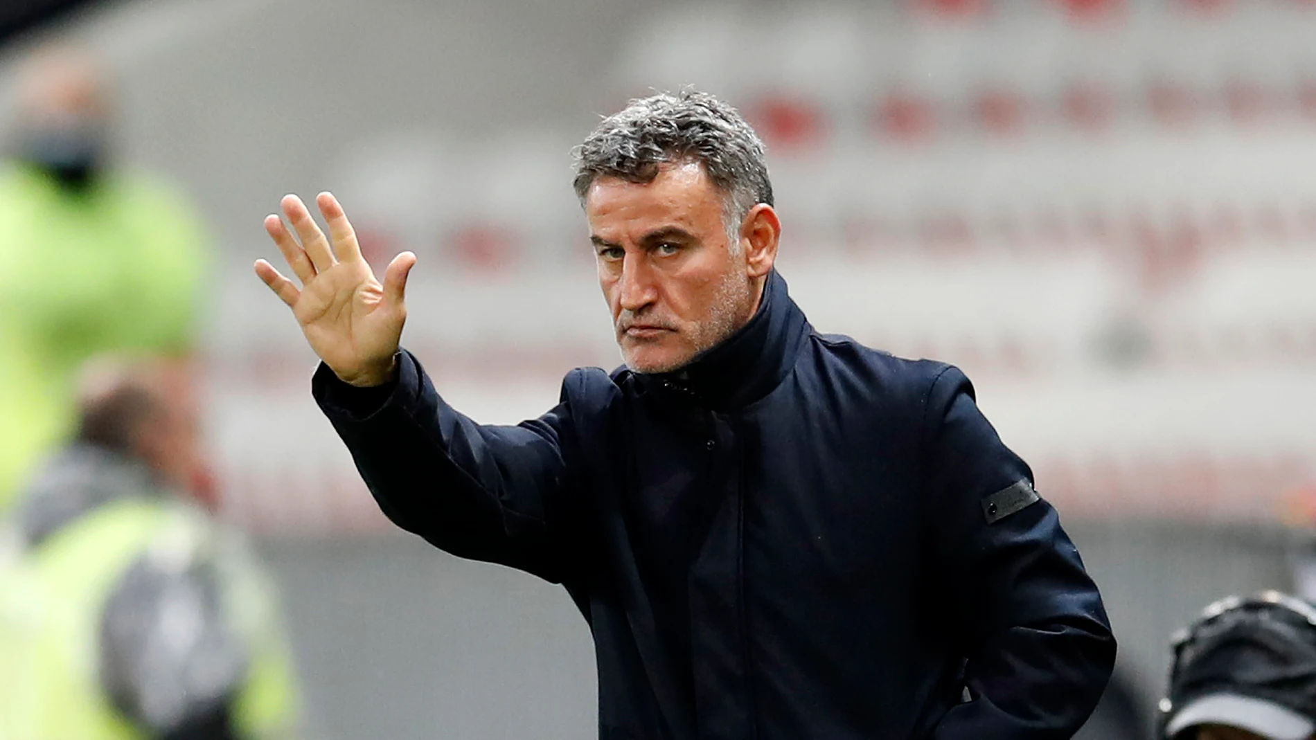 Christophe Galtier, técnico del PSG