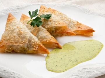 La receta exótica de Karlos Arguiñano: samosas de la India