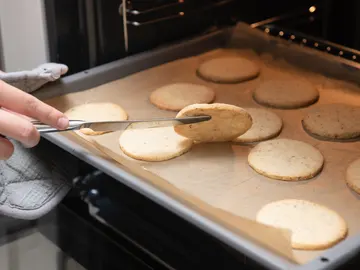 Galletas recién horneadas Galletas recién horneadas