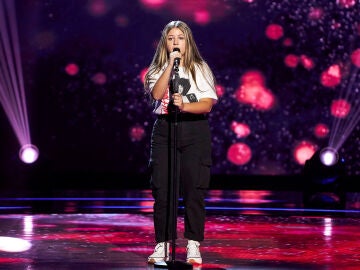 Aitana vibra cantando &lsquo;His eye is on the sparrow&rsquo; en las Audiciones a ciegas de &lsquo;La Voz Kids&rsquo;