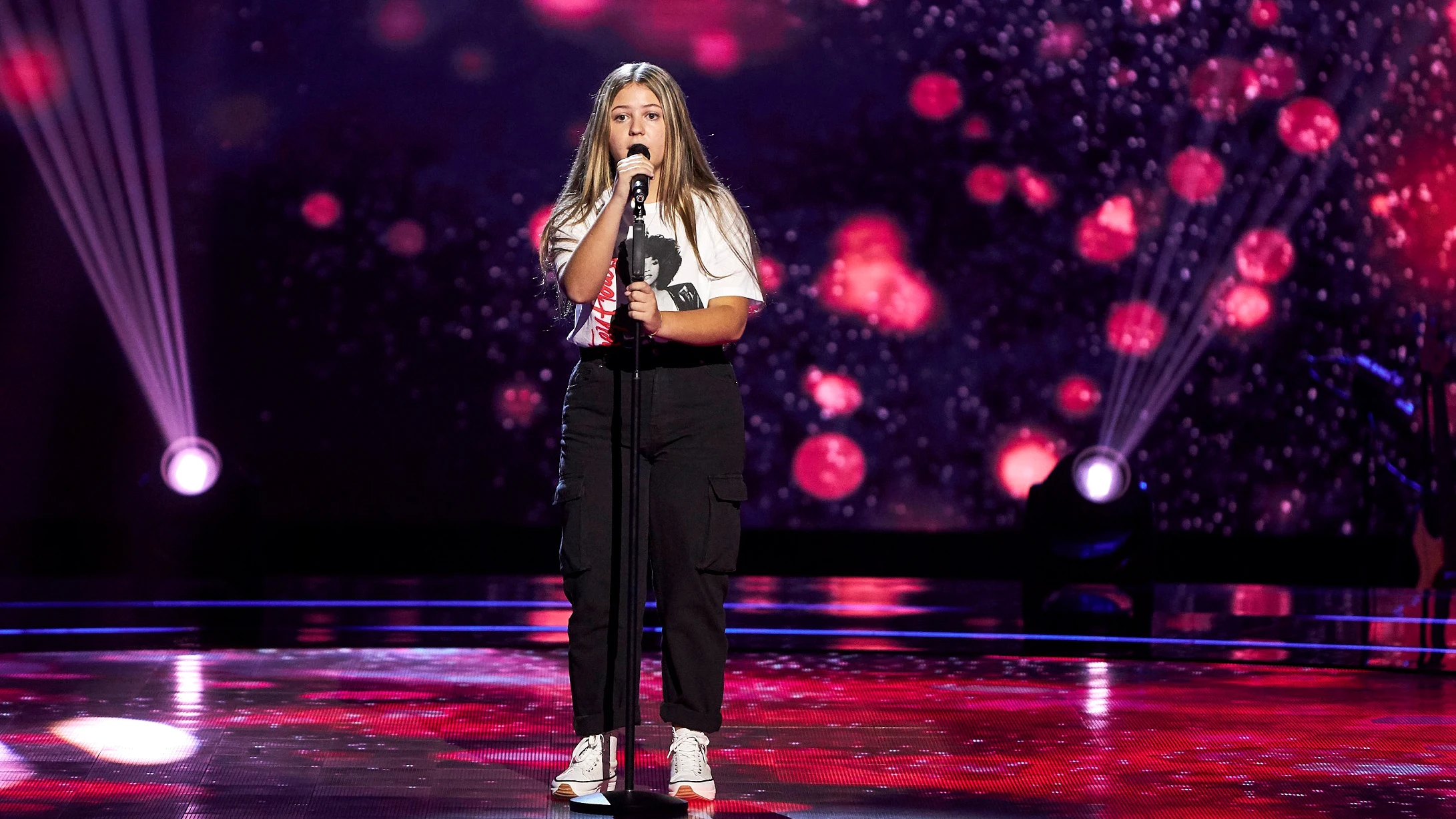 Aitana vibra cantando &lsquo;His eye is on the sparrow&rsquo; en las Audiciones a ciegas de &lsquo;La Voz Kids&rsquo;