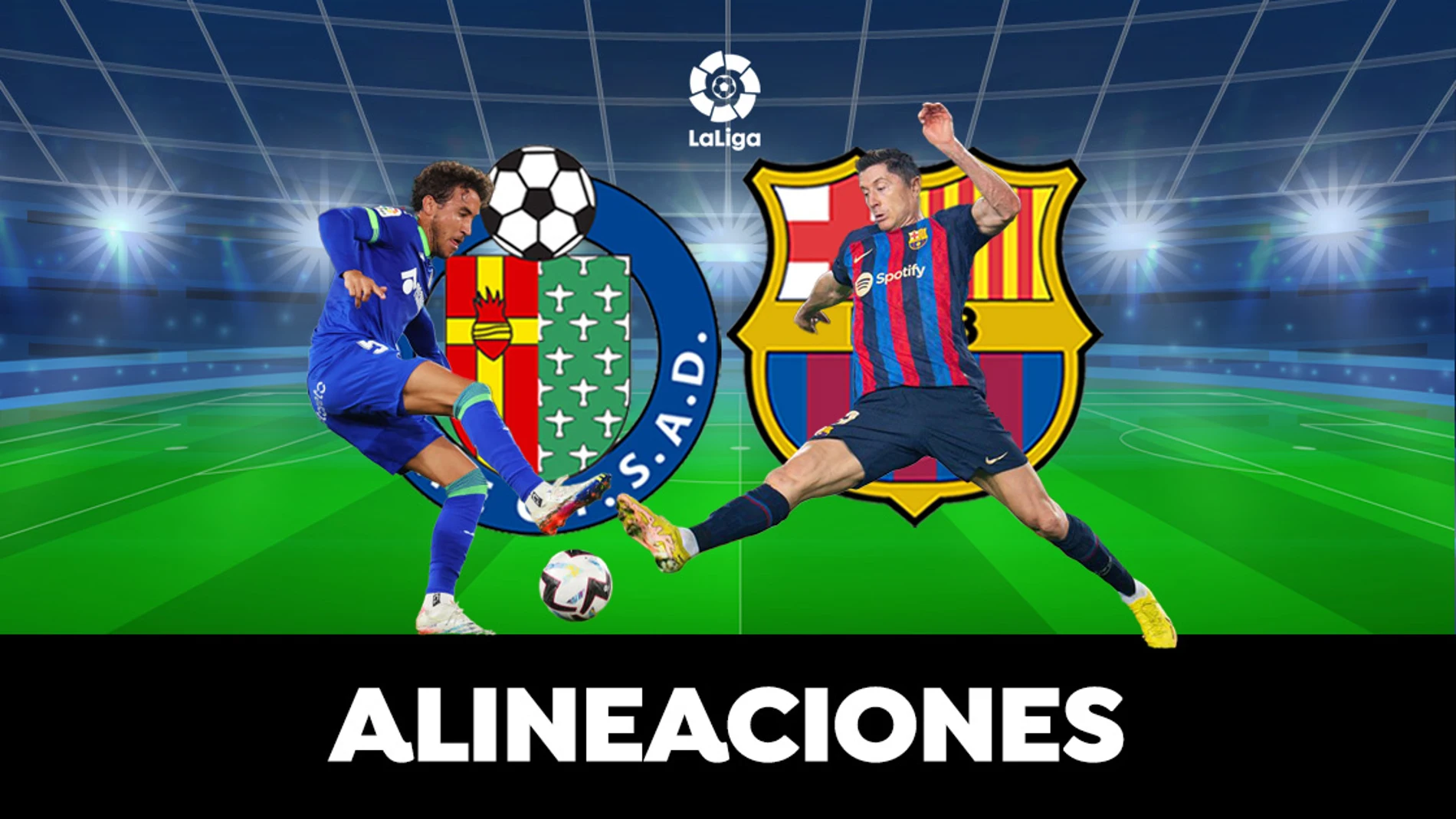 Getafe - Barcelona: Alineaciones probables del partido de LaLiga 