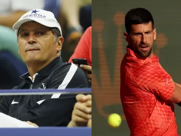 Toni Nadal y Novak Djokovic Toni Nadal y Novak Djokovic