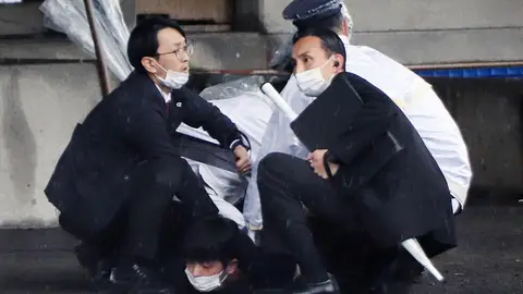 Imagen del detenido en Japón Imagen del detenido en Japón