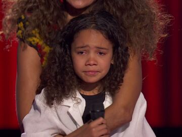 El llanto incontrolable de Sara al entrar en &lsquo;La Voz Kids&rsquo;: &iexcl;No pudo contener los nervios! 
