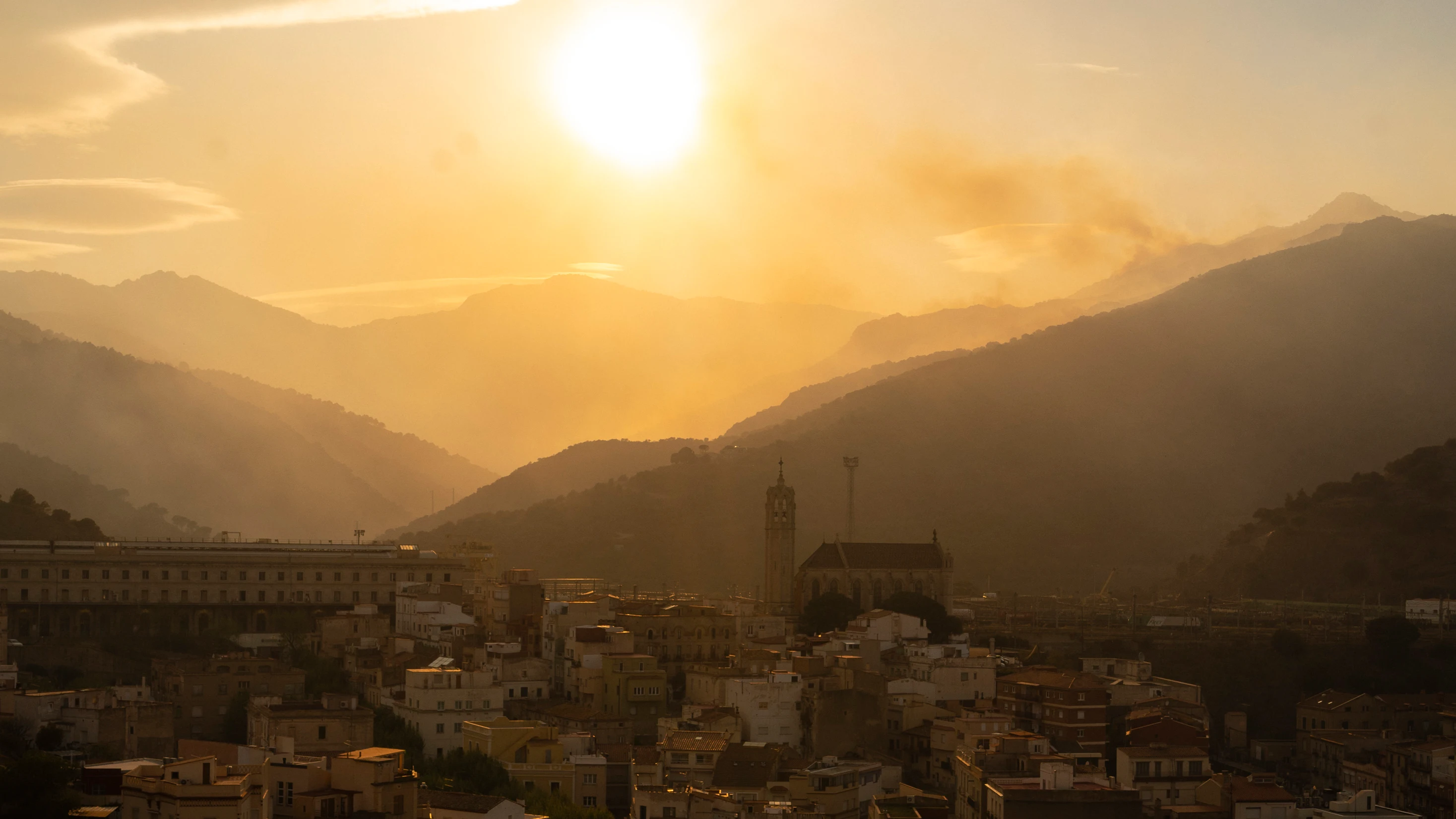 Incendio Portbou Incendio Portbou
