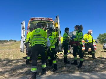 El hombre presentaba una herida por arma blanca