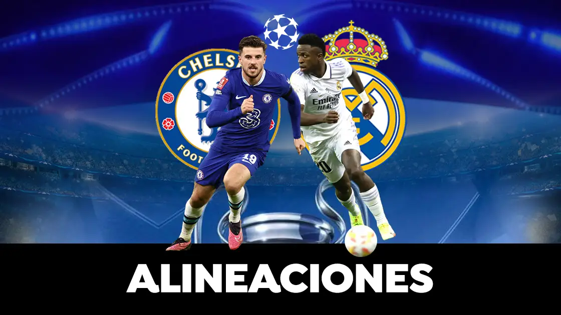Chelsea - Real Madrid: Posibles alineaciones del partido de cuartos de final de la Champions League