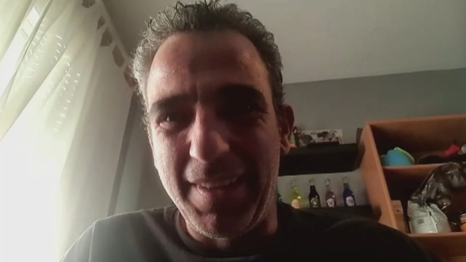Sergio García, el padre del pequeño Erik Sergio García, el padre del pequeño Erik