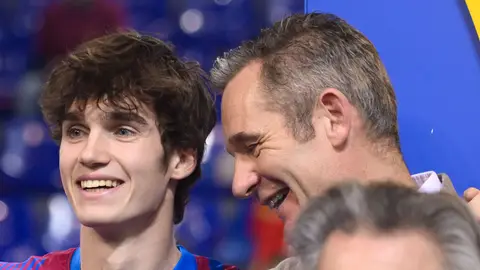 Pablo Urdangarin y su padre Iñaki Urdangarin Pablo Urdangarin y su padre Iñaki Urdangarin