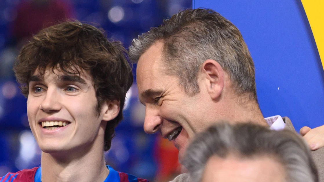 Pablo Urdangarin y su padre Iñaki Urdangarin Pablo Urdangarin y su padre Iñaki Urdangarin