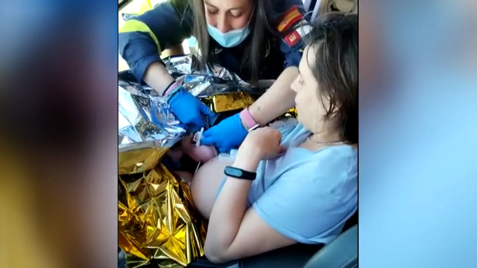 Tamara se puso de parto cuando se dirigía al Hospital de Toledo Tamara se puso de parto cuando se dirigía al Hospital de Toledo