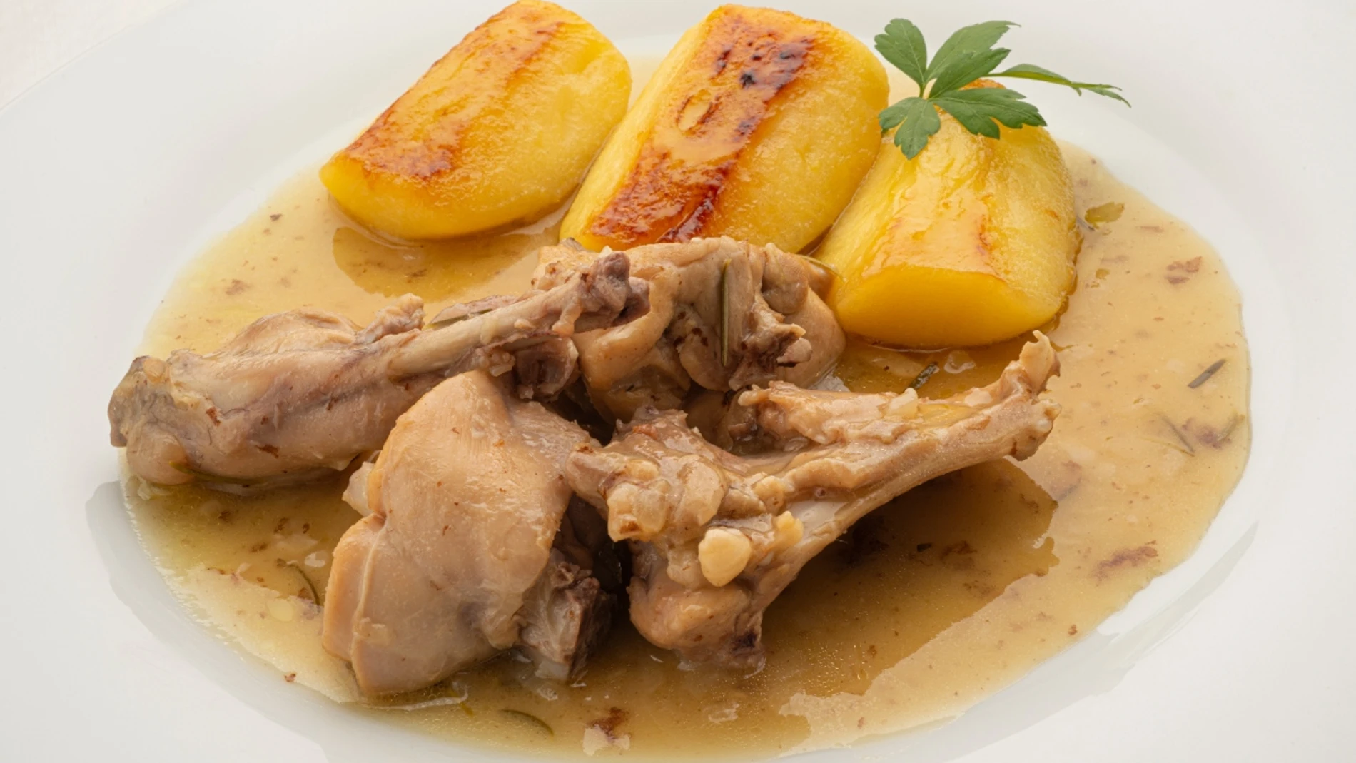 Receta de conejo al romero con manzanas, de Arguiñano: presencia, calidad y  sabor a buen precio