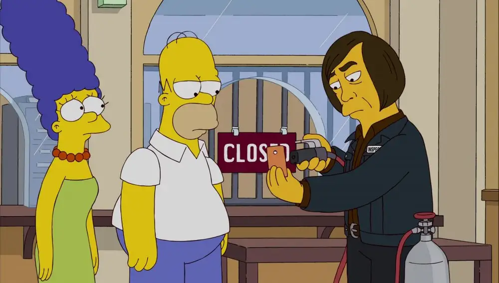Javier Bardem en 'Los Simpson'