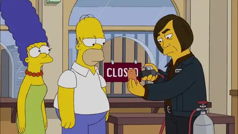 Javier Bardem en 'Los Simpson' Javier Bardem en 'Los Simpson'