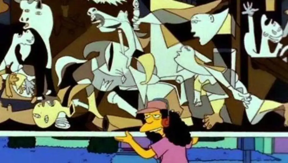 El Guernica en 'Los Simpson'