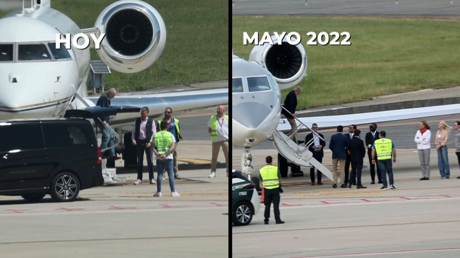 Visitas muy distintas: comparamos las dos estancias de Juan Carlos I en Sanxenxo