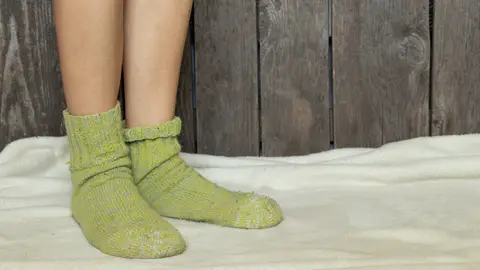 Calcetines con pelotillas Calcetines con pelotillas