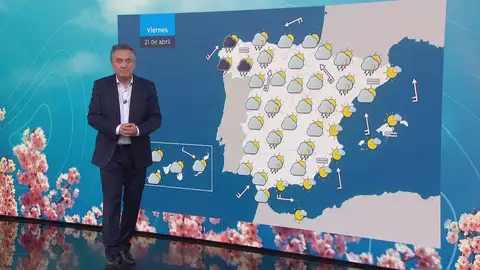 La previsión del tiempo de Roberto Brasero La previsión del tiempo de Roberto Brasero