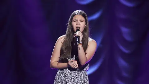 Nicole González sorprende con un fado en las Audiciones a ciegas de ‘La Voz Kids’
