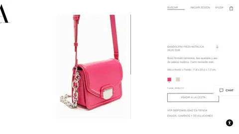 Bandolera fucsia Bandolera fucsia