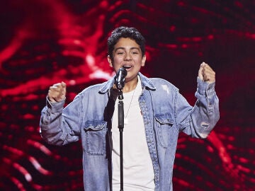Fran L&oacute;pez vuelve a pisar el escenario de &lsquo;La Voz Kids&rsquo; cantando &lsquo;La despedida&rsquo;