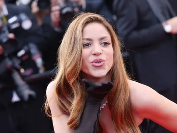 Shakira lanzando un beso Shakira lanzando un beso